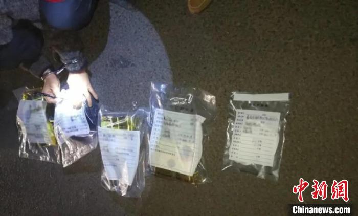 圖為云南警方查獲的毒品。　云南省公安廳供圖 攝